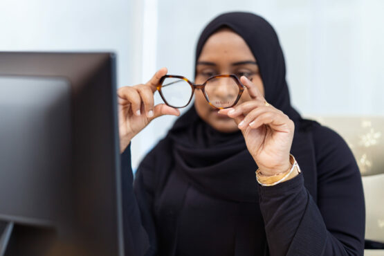 Navigating sudden changes in vision