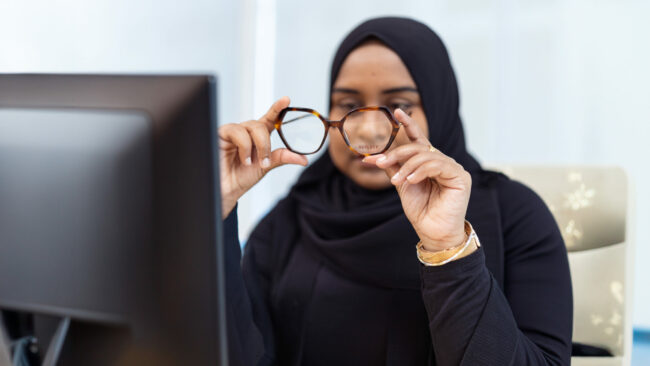 Sudden changes in vision Navigating sudden changes in vision