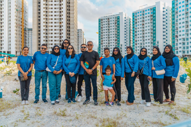 Planting for a better tomorrow, Go Green Event EyeCare team