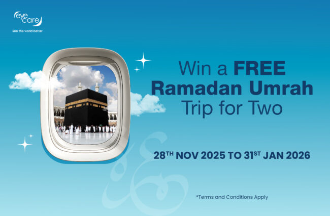 EyeCare Opticals Ramadan Umrah Trip Promotion – Win a Trip for Two