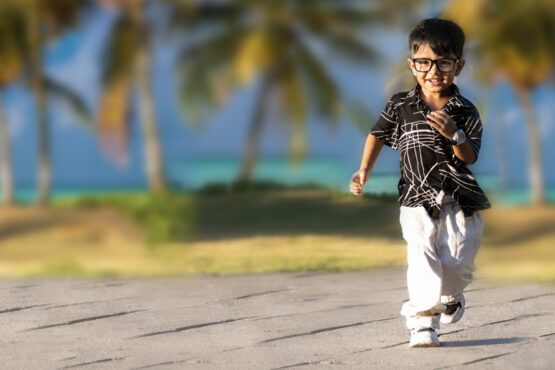 Kids eye check package at EyeCare Maldives